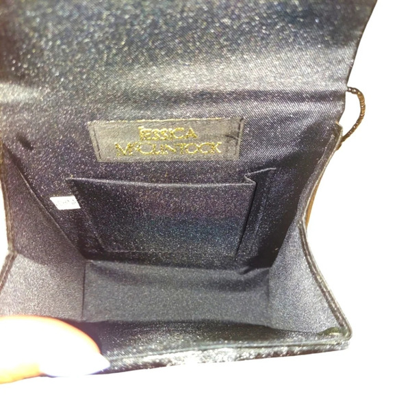 NWOT Vintage Jessica McClintock Beaded Evening Bag - Picture 5 of 5
